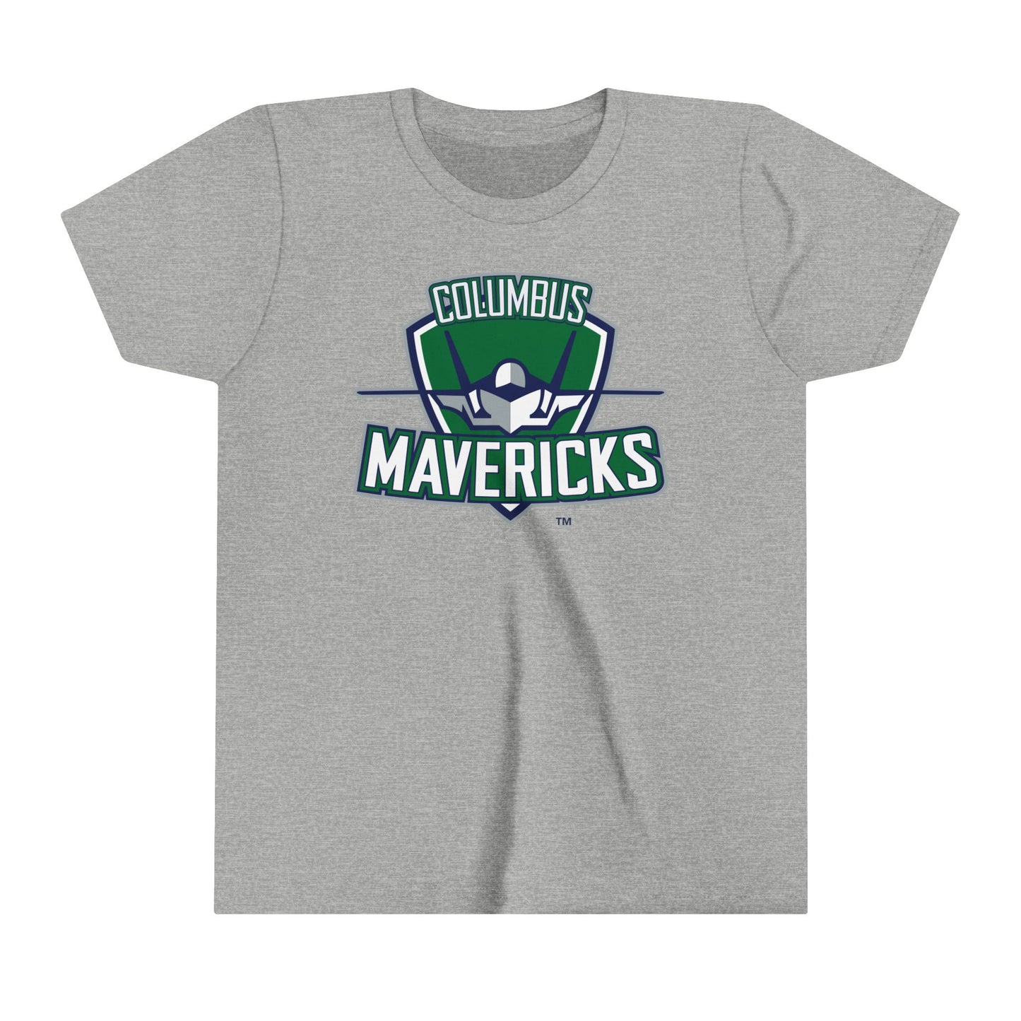 Youth Columbus Mavericks | Short Sleeve Logo Tee