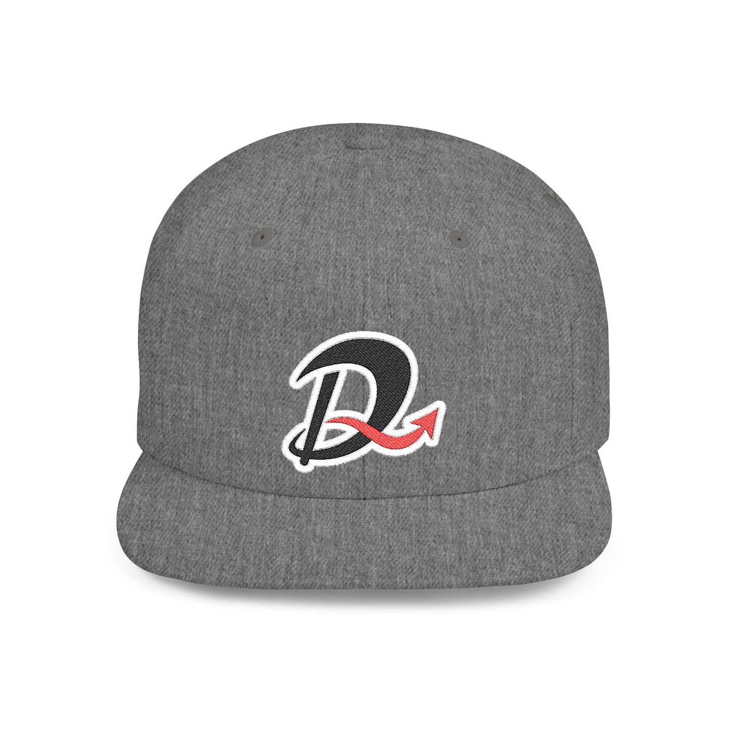 Devou Devils | D Logo | Flat Bill Snapback