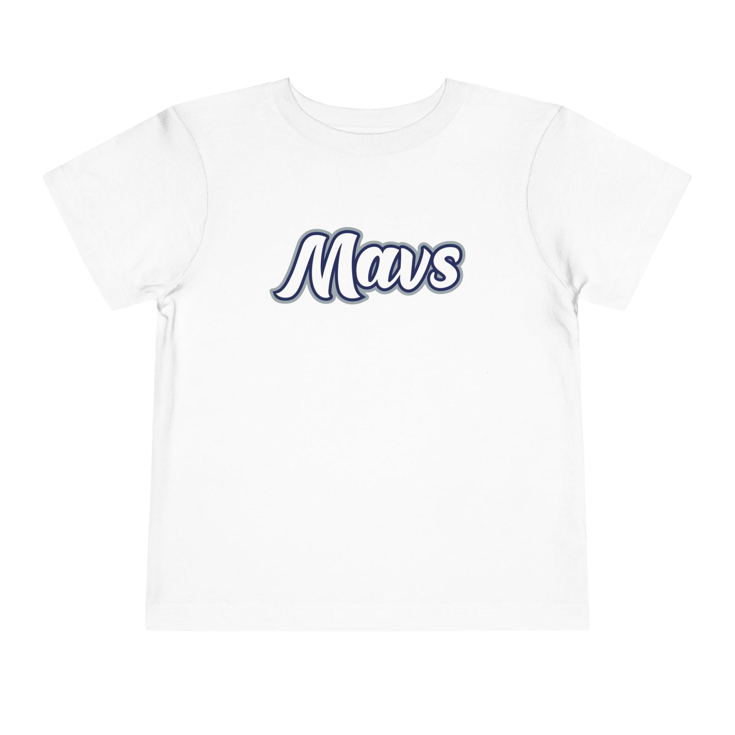 Toddler Columbus Mavericks | Script MAVS Short Sleeve Tee