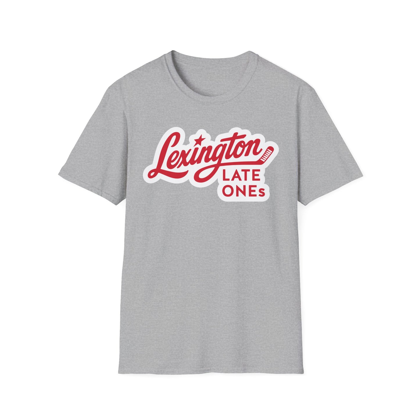 Lexington Late Ones | Team Logo | Unisex Softstyle T-Shirt