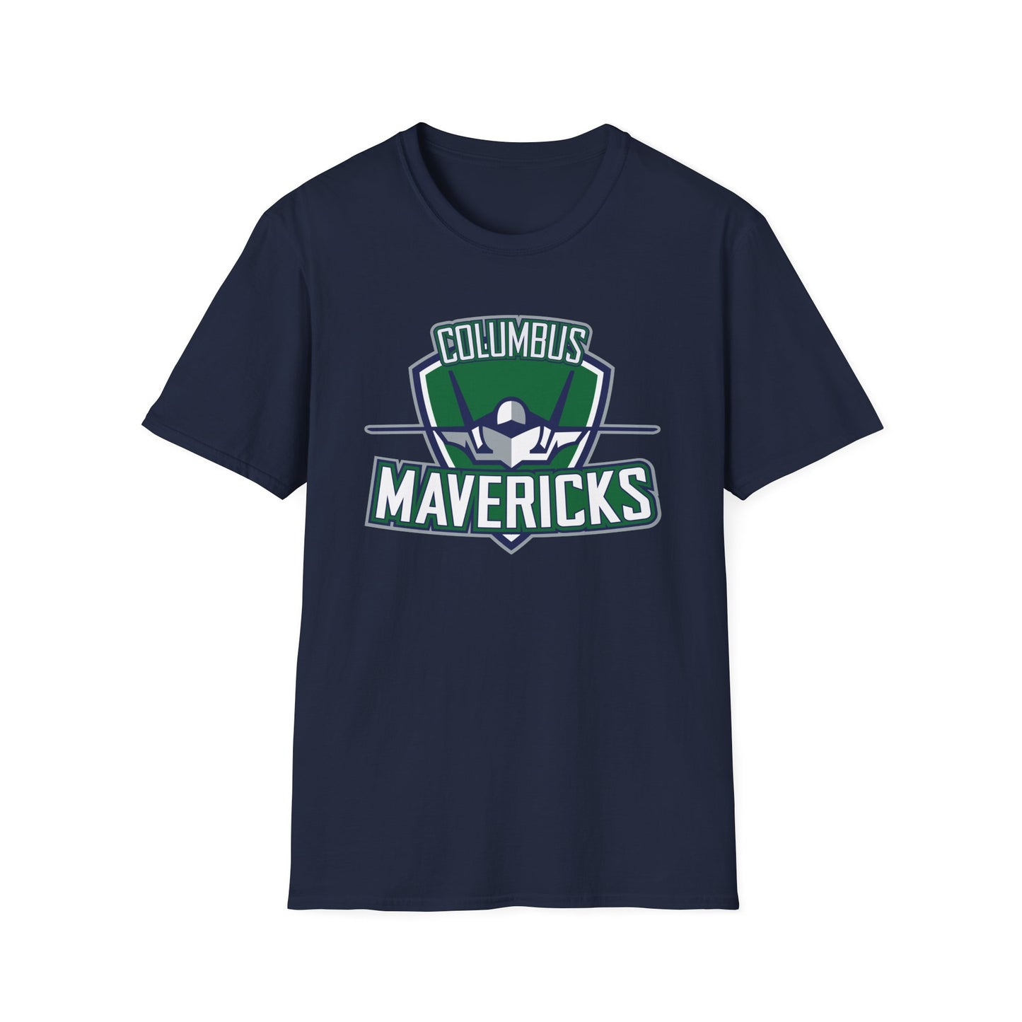 Columbus Mavericks | Unisex Gilden Softstyle Logo T-Shirt