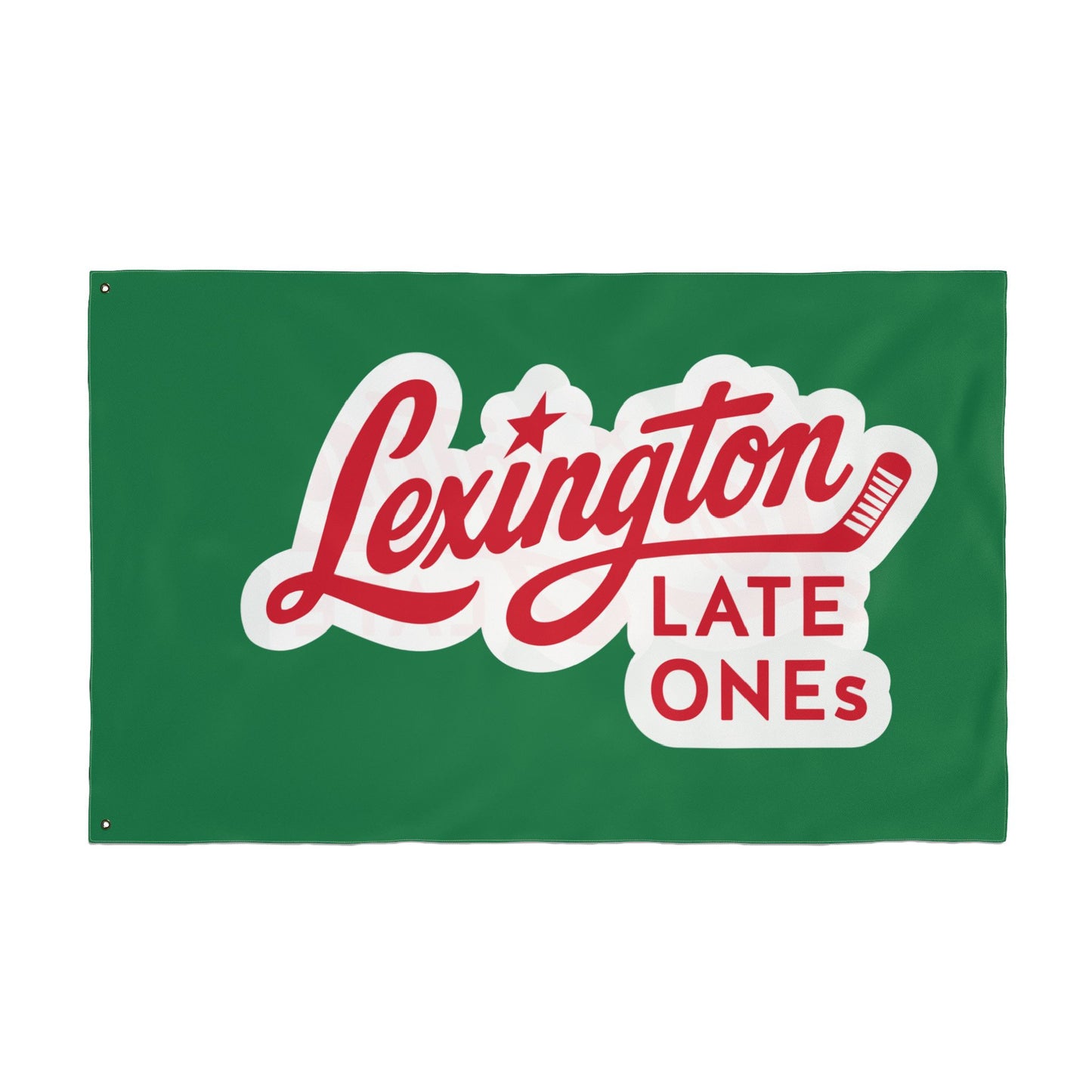 Lexington Late Ones | Team Logo | Double Sided Flag
