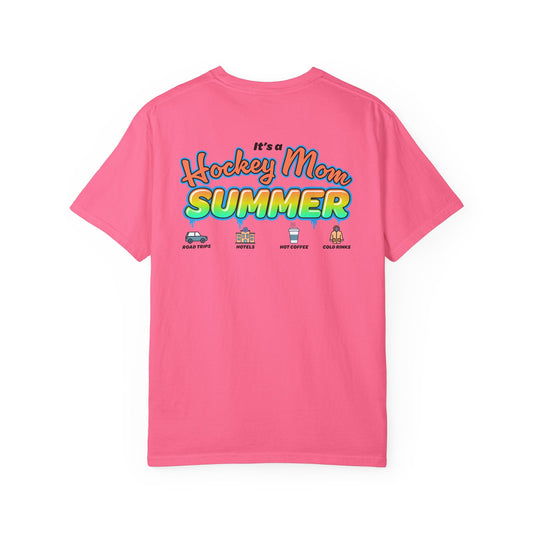 AO | Hockey Mom Summer | Unisex Garment-Dyed T-shirt
