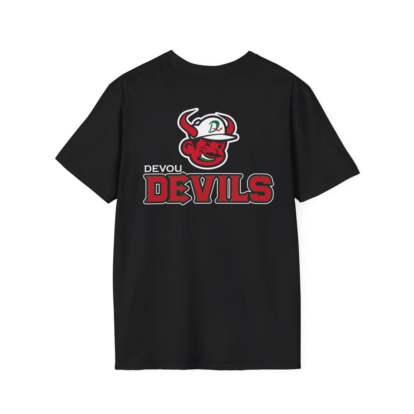 Devou Devils | Devou Logo | Unisex Softstyle T-Shirt