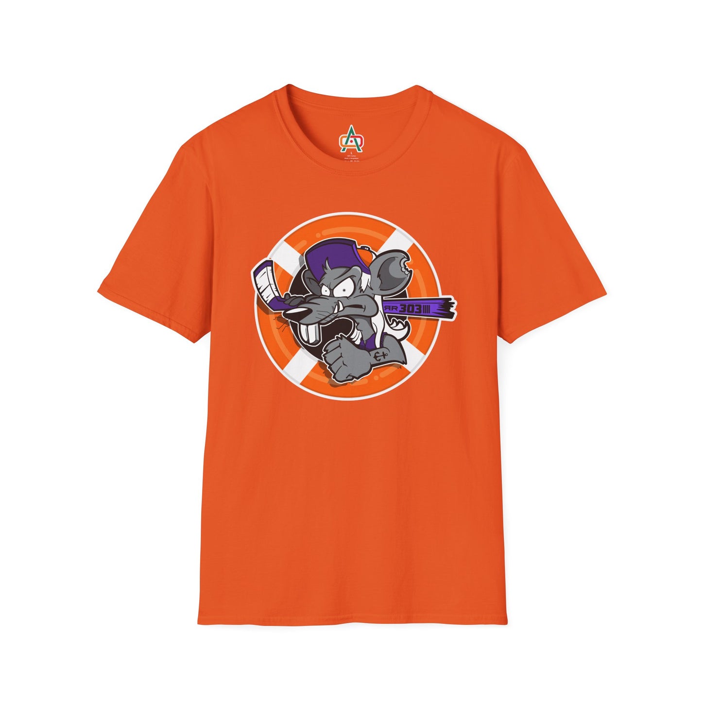 River Rats Logo | Unisex Softstyle T-Shirt