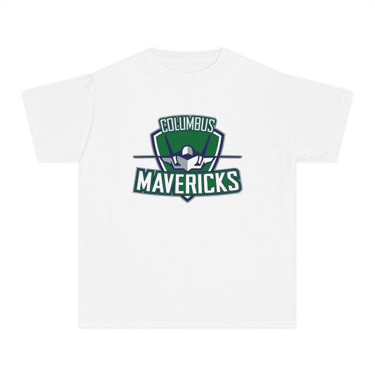 Columbus Mavericks Youth | Comfort Colors Midweight Logo Tee