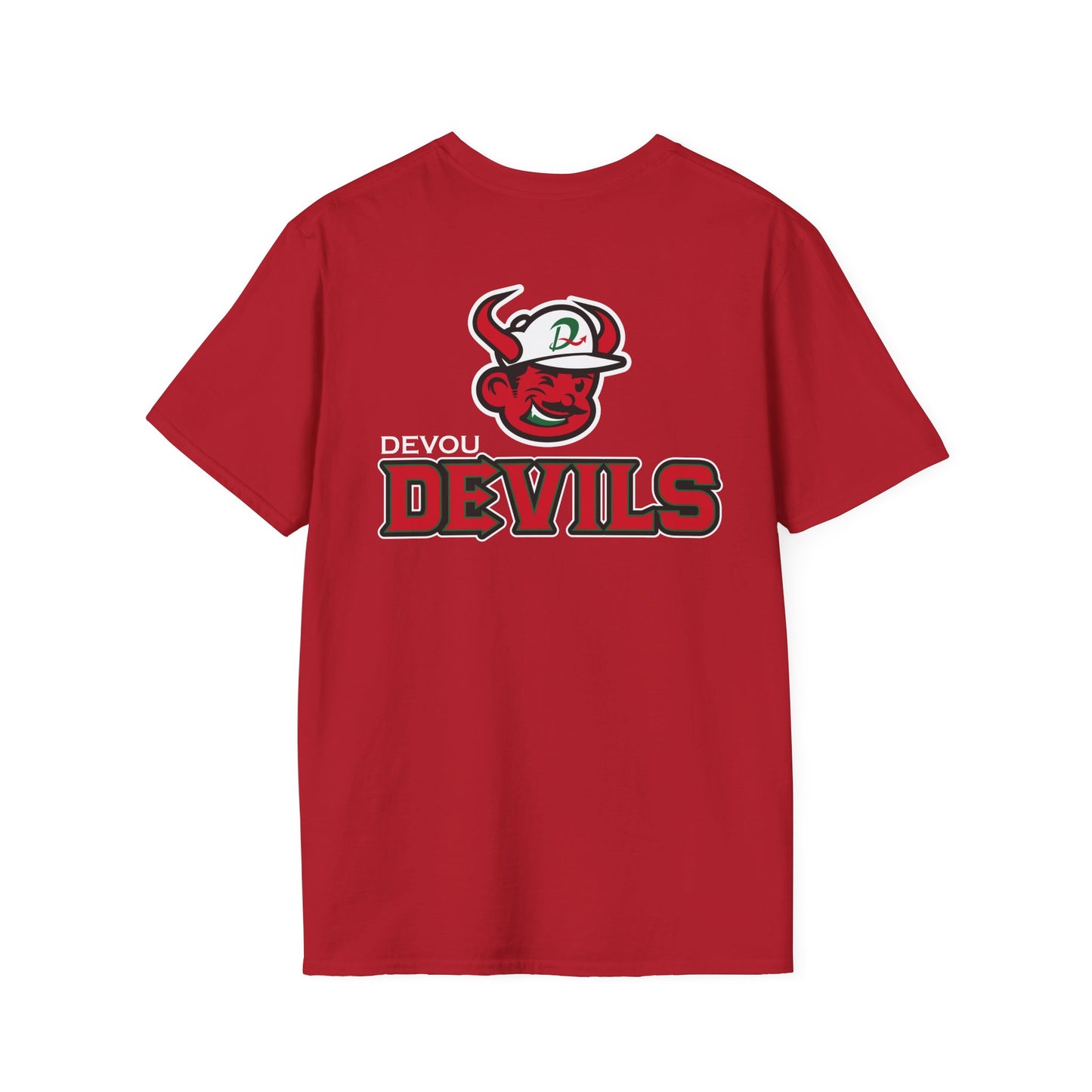 Devou Devils | Devou Logo | Unisex Softstyle T-Shirt