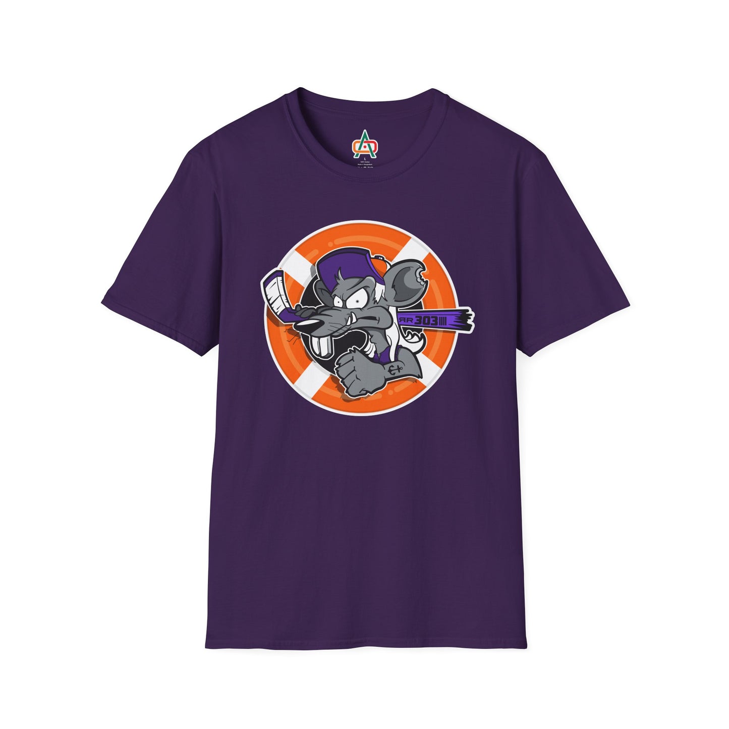 River Rats Logo | Unisex Softstyle T-Shirt