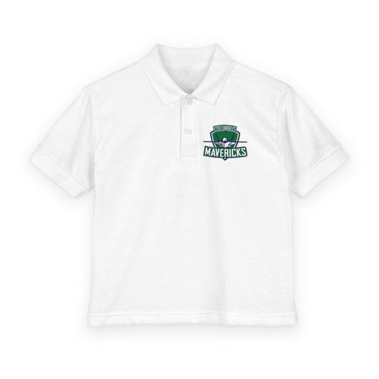 Columbus Mavericks | Youth DryBlend® Jersey Logo Polo