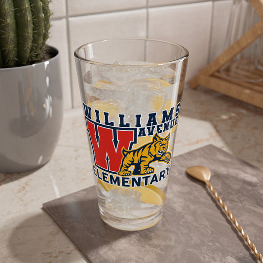 WAE | Logo | 16oz Glass