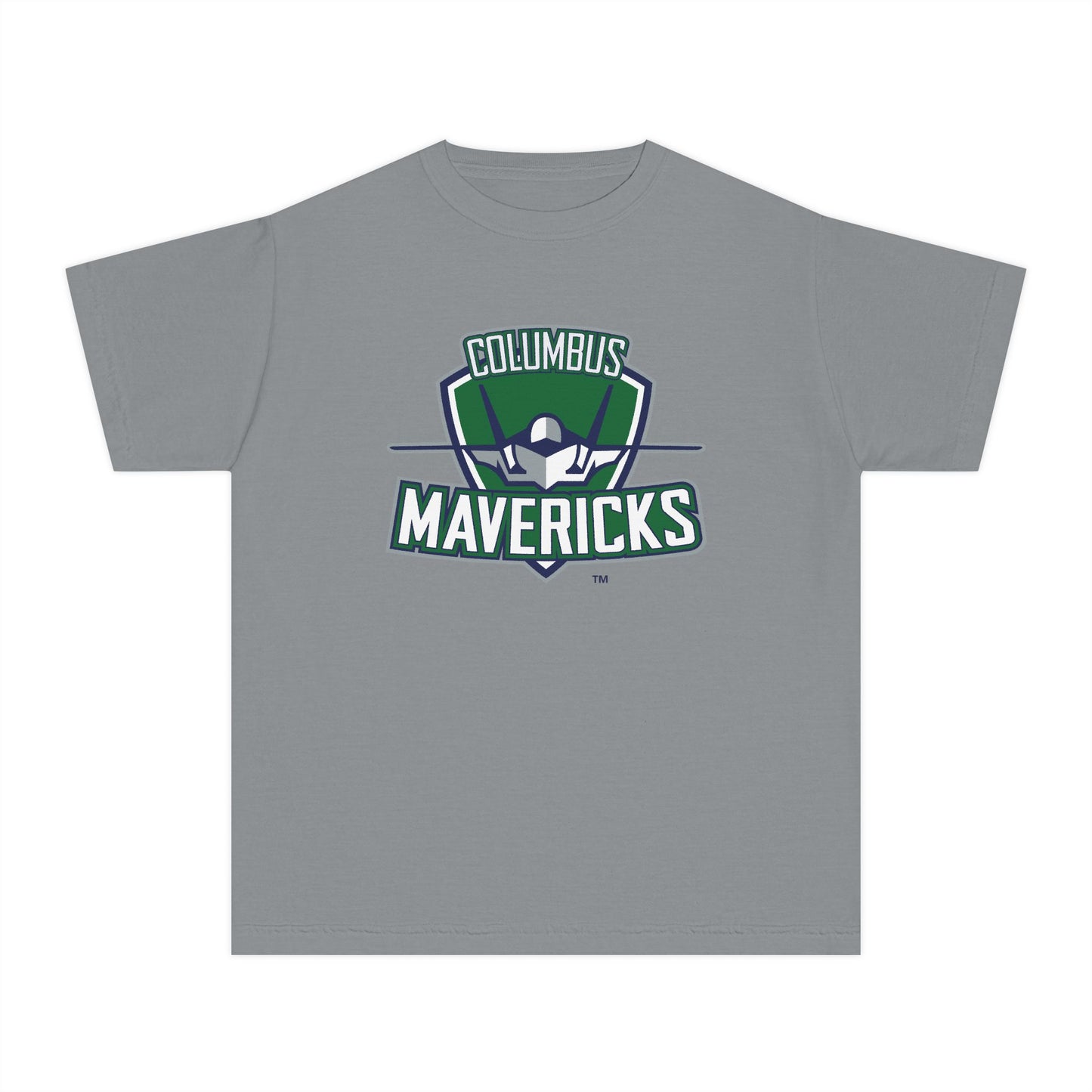 Youth Columbus Mavericks | Midweight Logo Tee