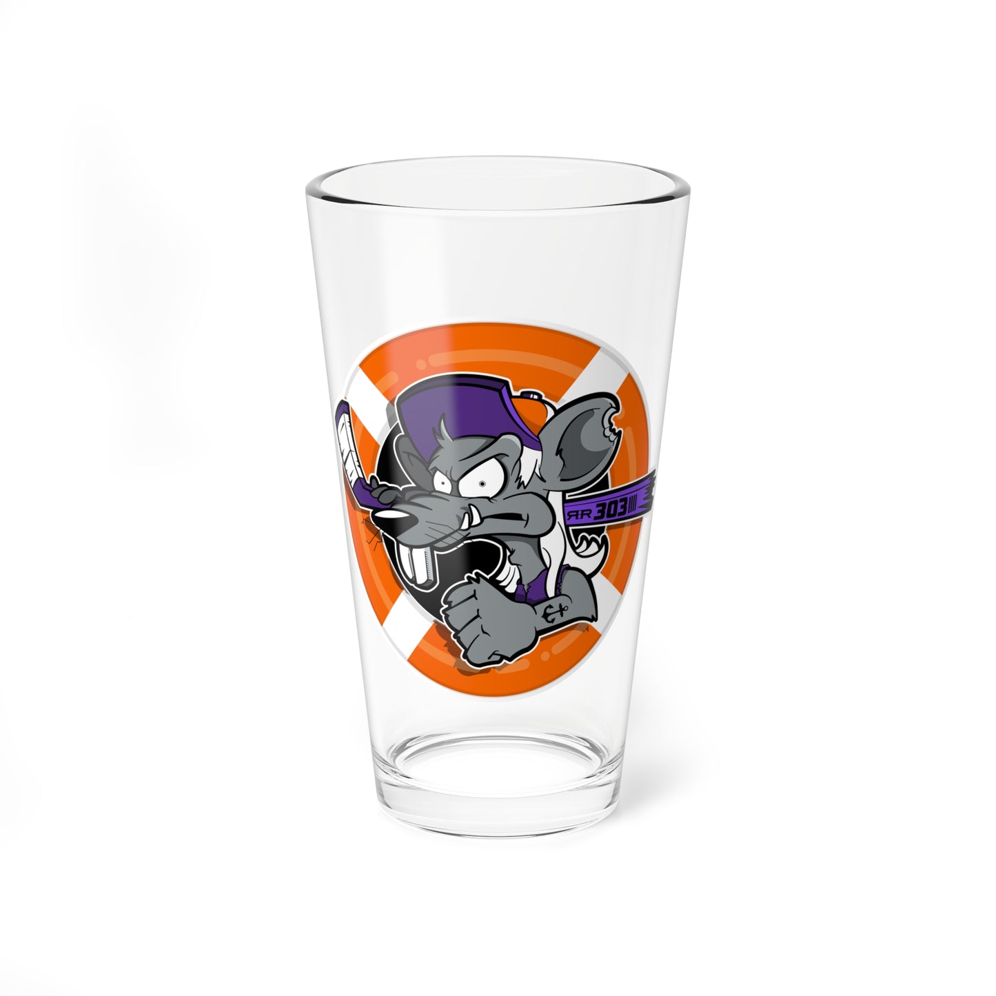 River Rats Pint Glass
