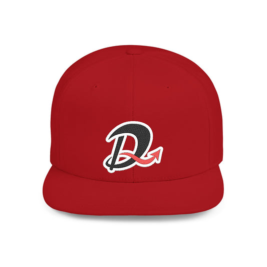 Devou Devils | D Logo | Flat Bill Snapback