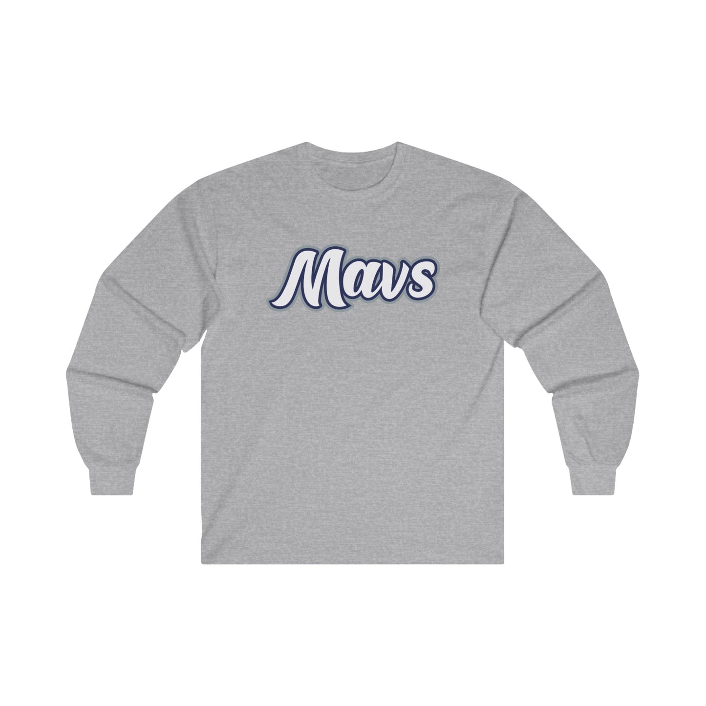 Columbus Mavericks | Script MAVS Unisex Ultra Cotton Long Sleeve Tee