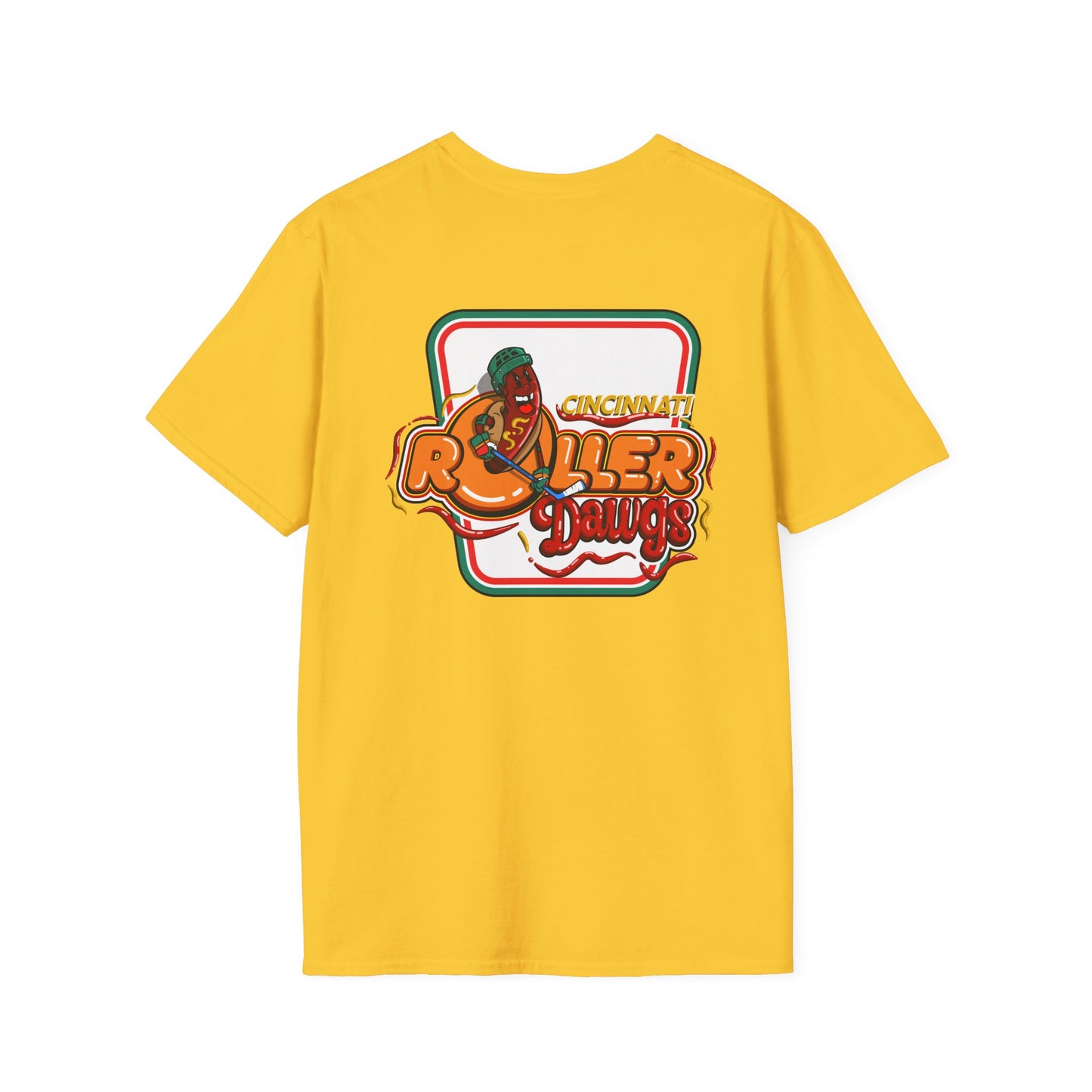 Cincy Roller Dawgs | Unisex Softstyle T-Shirt