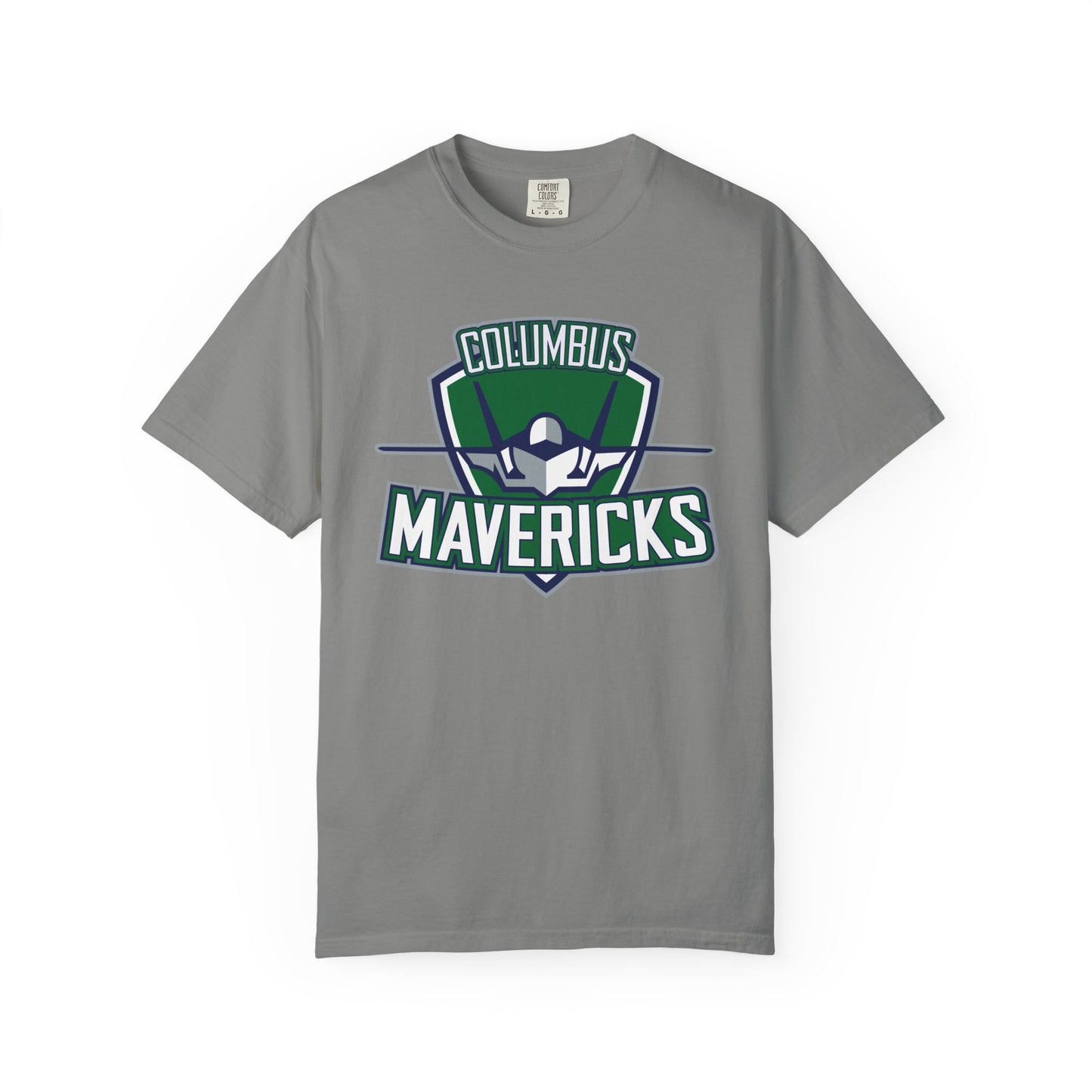 Columbus Mavericks | Unisex Comfort Colors Garment-Dyed Logo T-shirt
