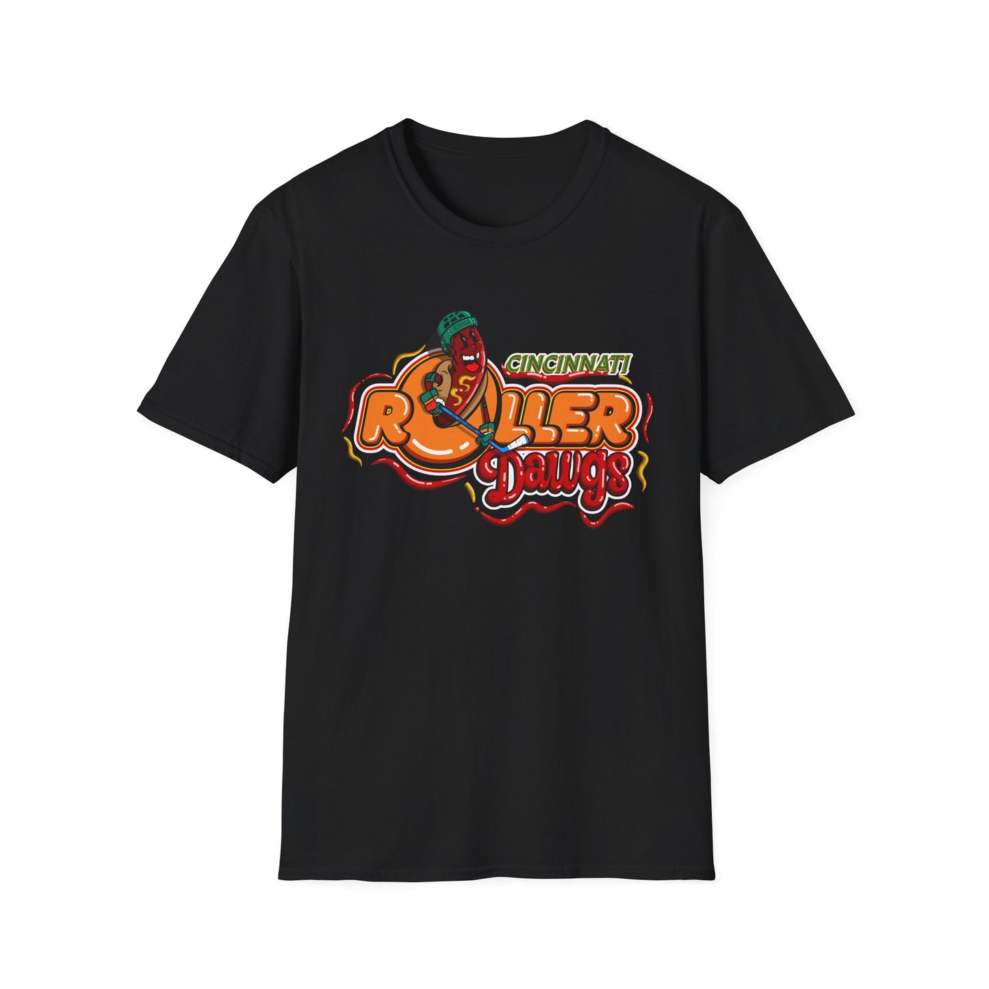 The Roller Dawgs | Unisex Softstyle T-Shirt