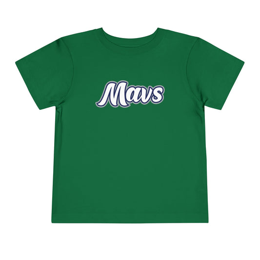 Columbus Mavericks | Toddler Script MAVS Short Sleeve Tee