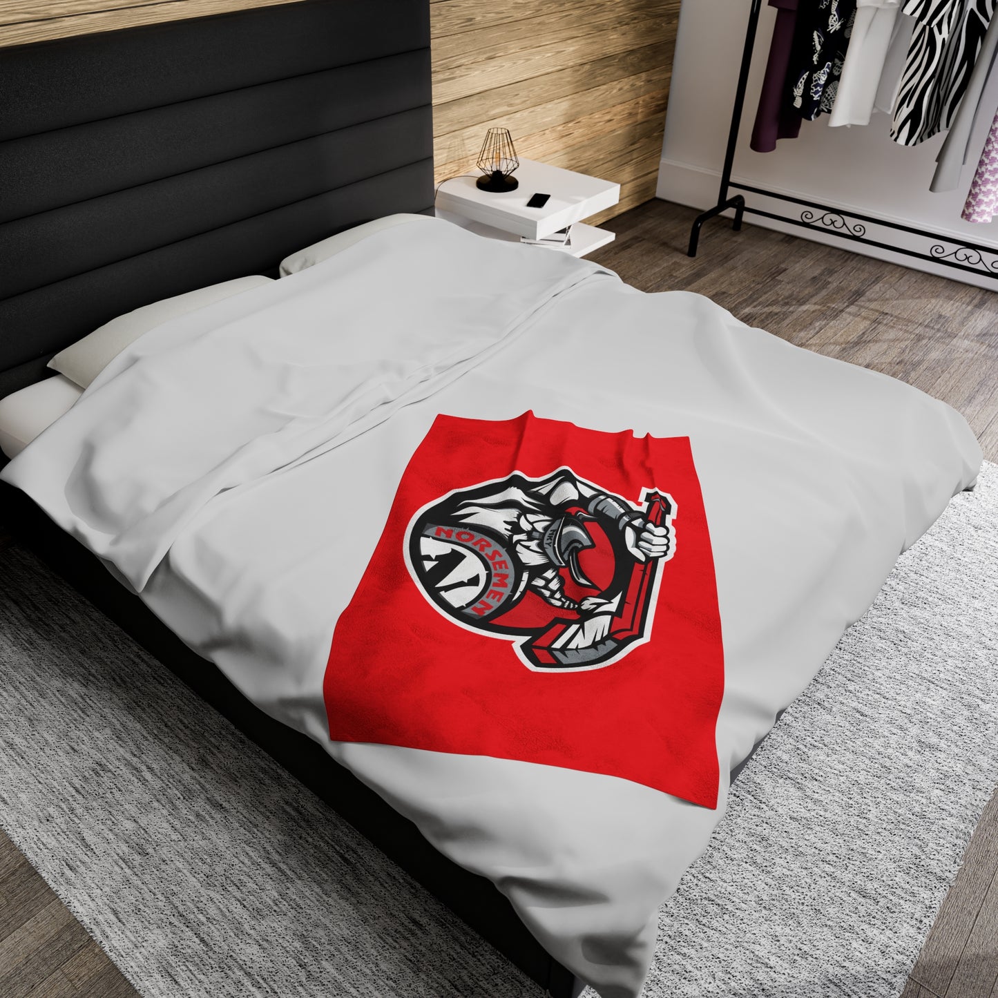 Norsemen Hockey | RINK | Velveteen Plush Blanket