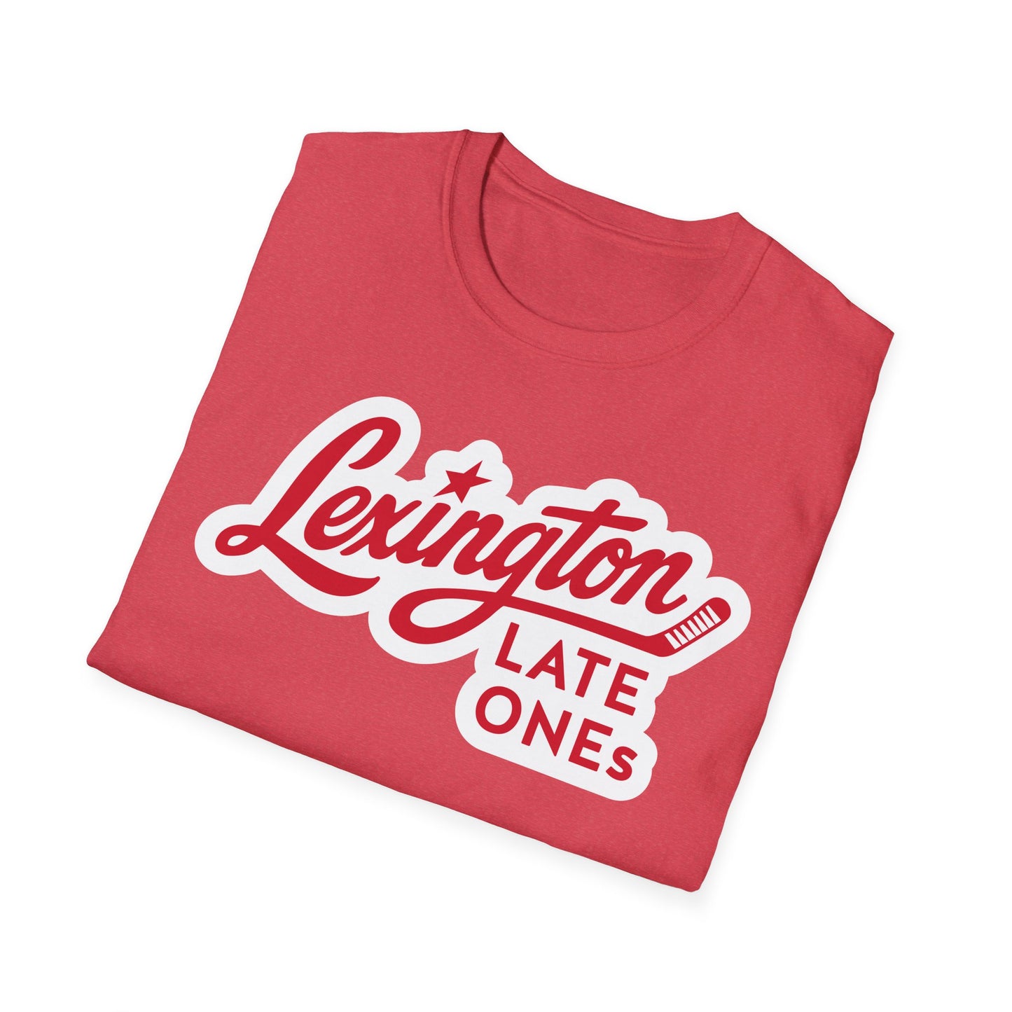 Lexington Late Ones | Team Logo | Unisex Softstyle T-Shirt
