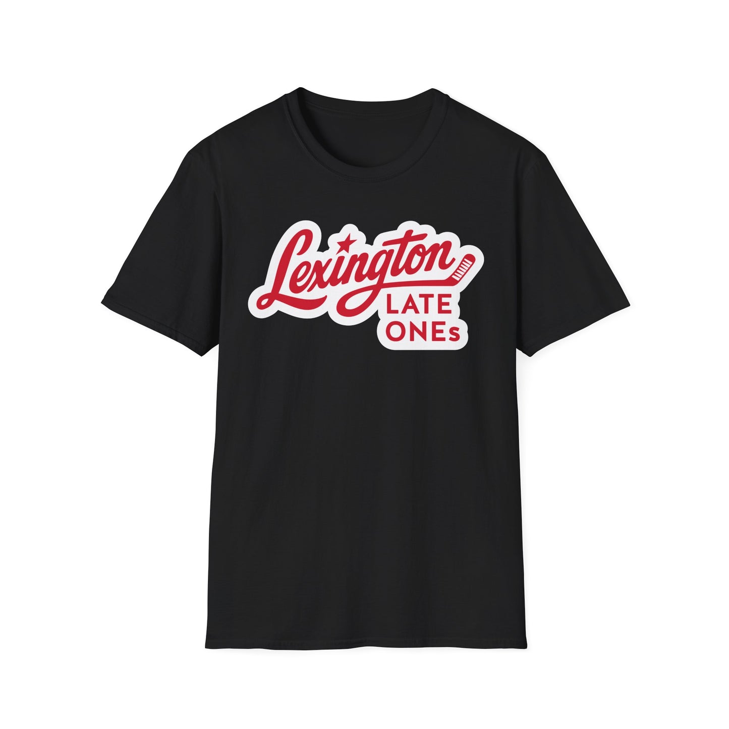 Lexington Late Ones | Team Logo | Unisex Softstyle T-Shirt