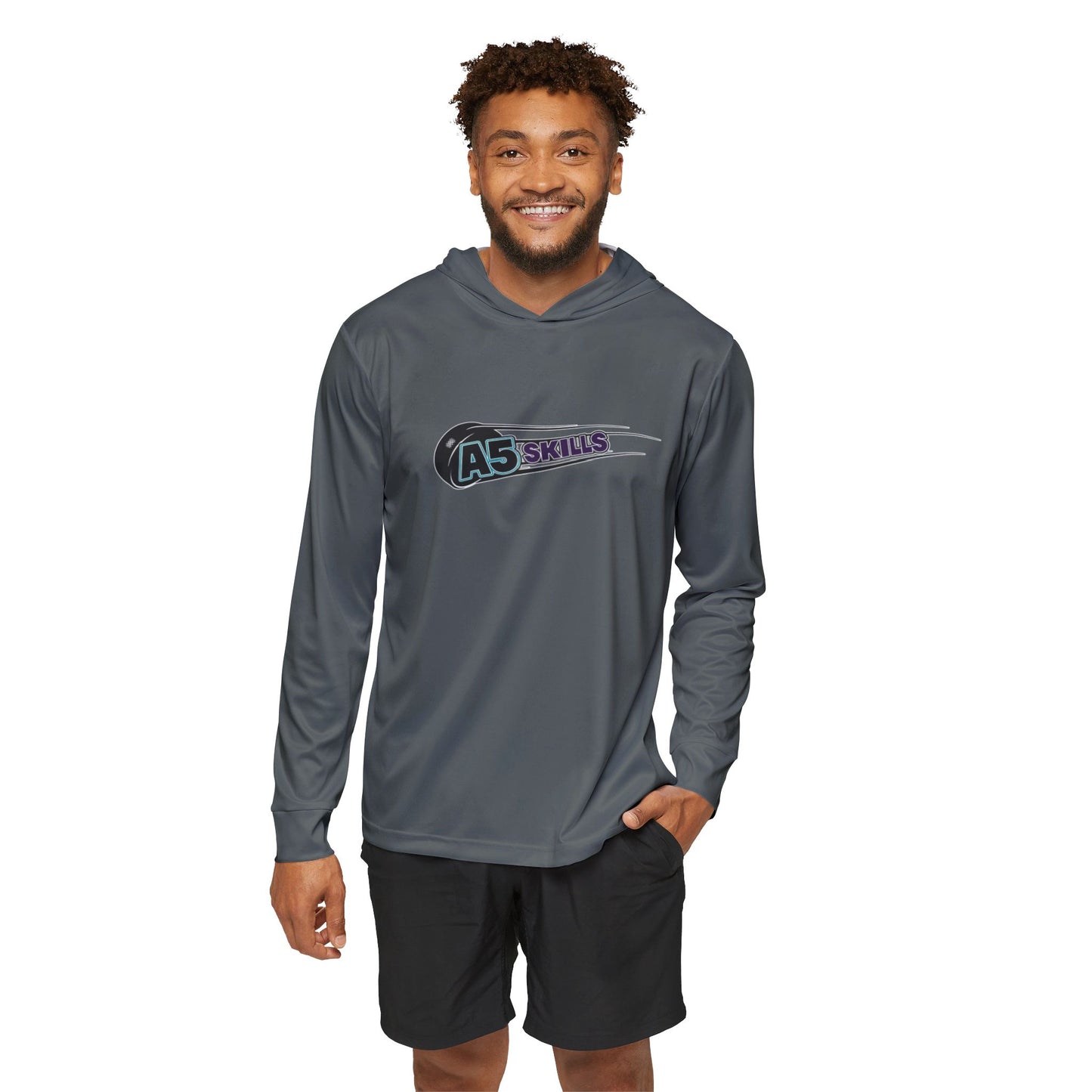 A5 Skills | Men's Grey Sports Warmup Hoodie