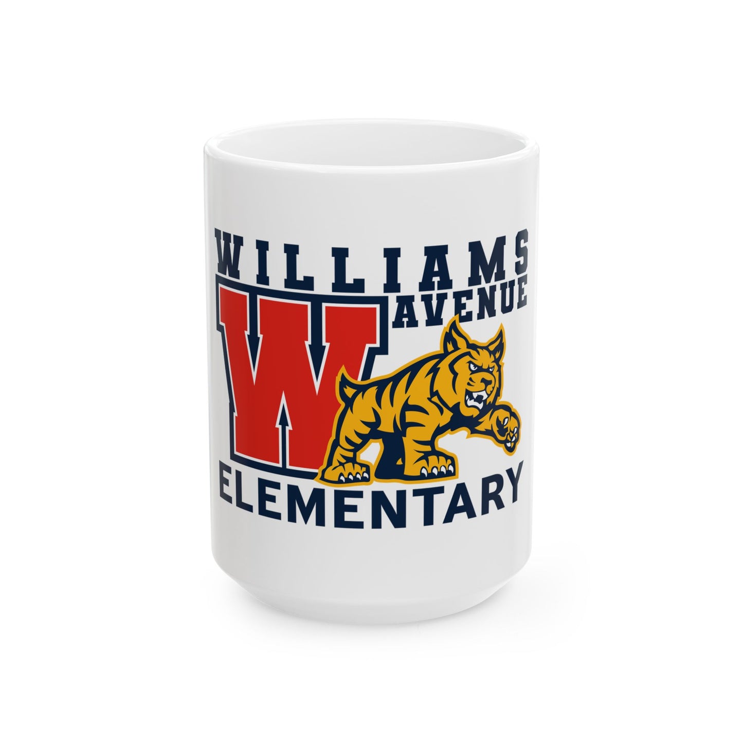 WAE | School Logo | Ceramic Mug, (11oz, 15oz)