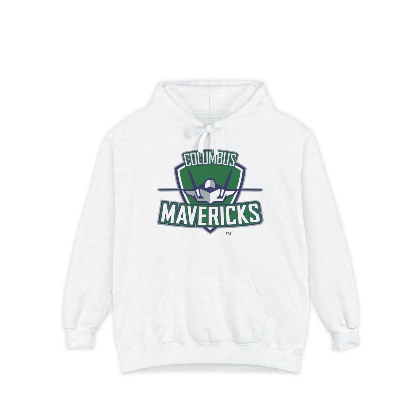 Columbus Mavericks | Unisex Garment-Dyed Logo Hoodie