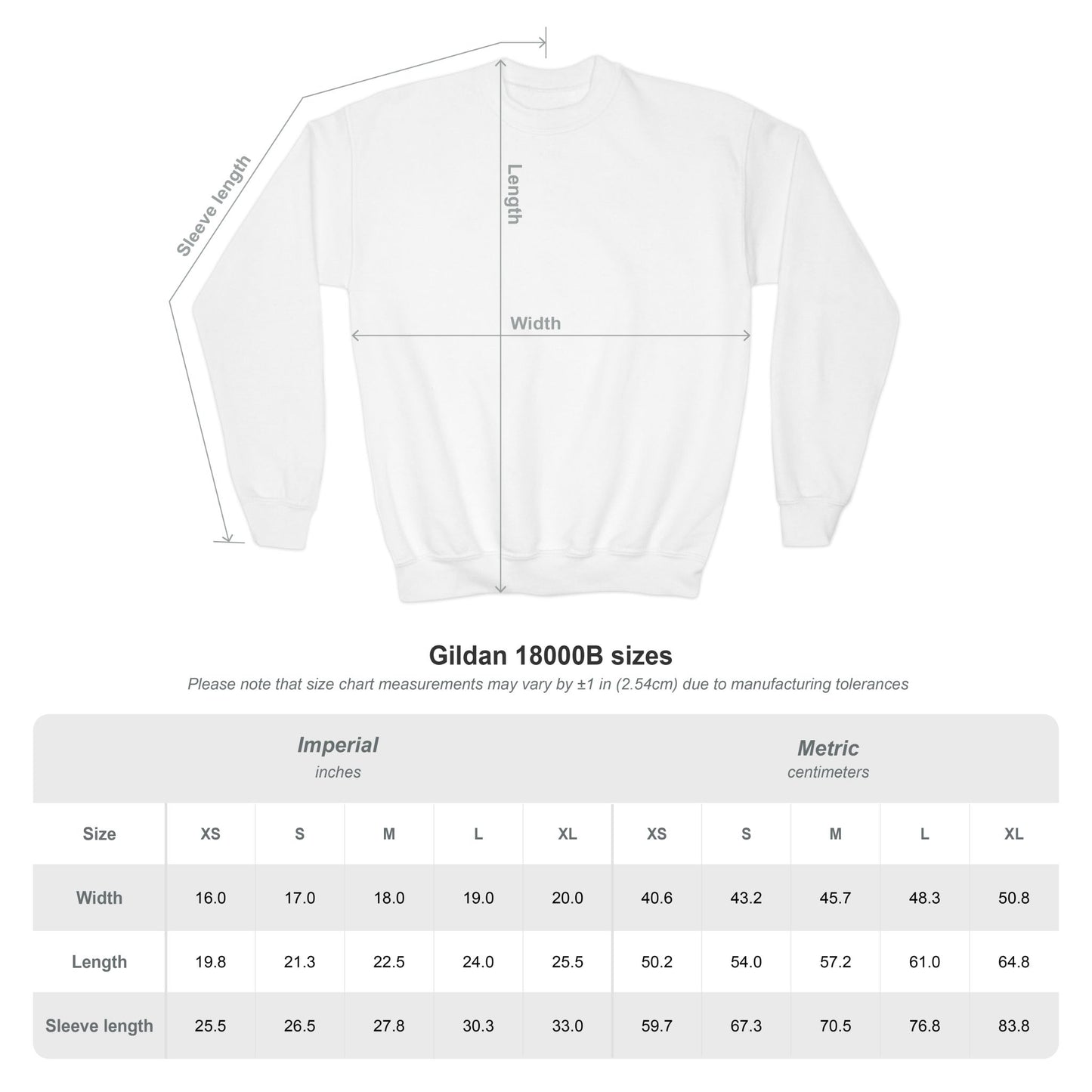 CYSHL | Logo | Youth Crewneck Sweatshirt