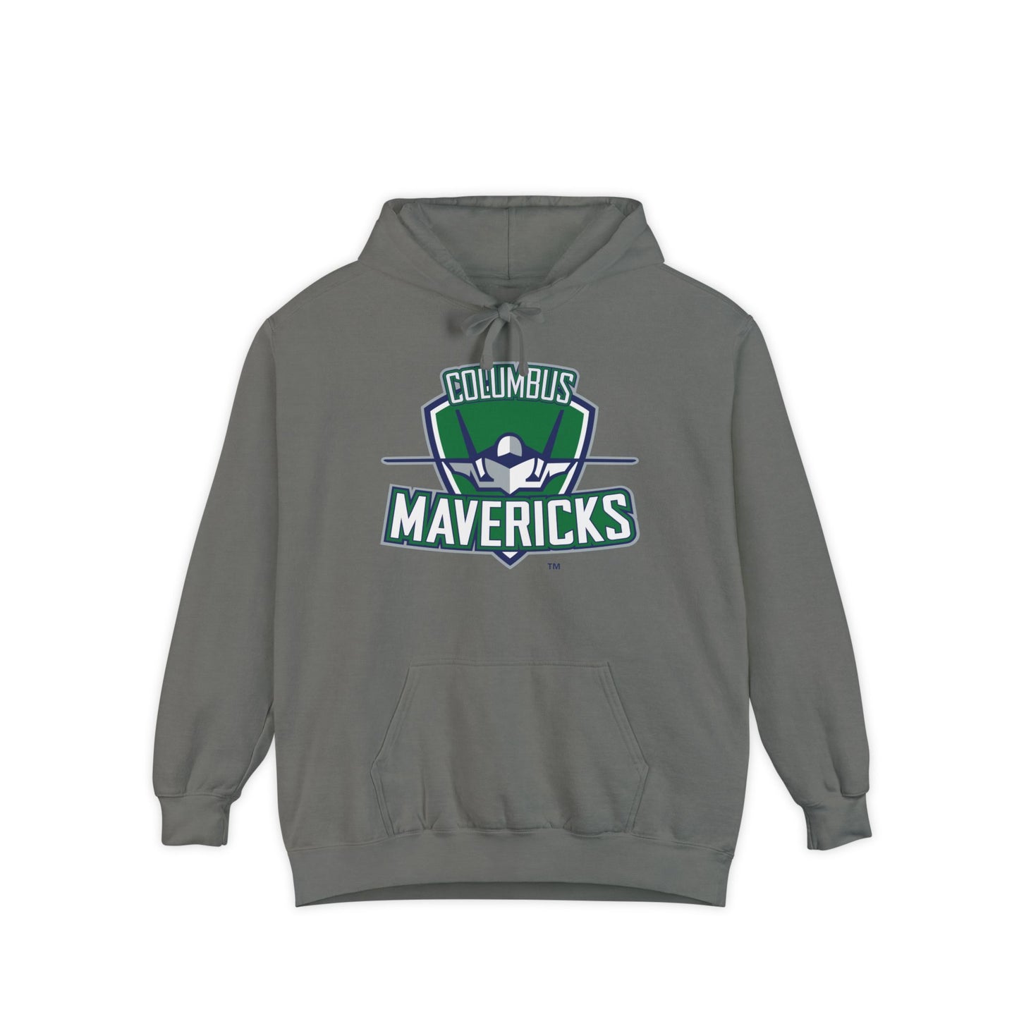 Columbus Mavericks | Unisex Garment-Dyed Logo Hoodie