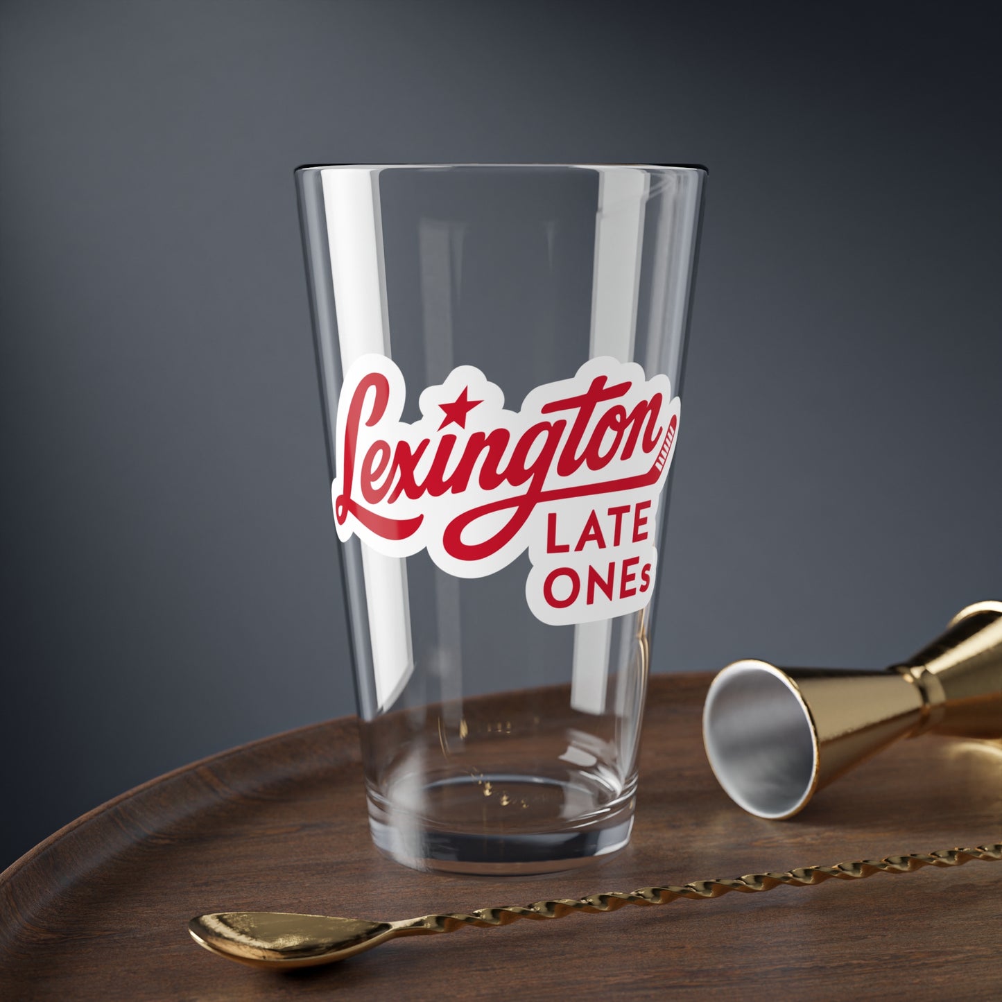 Lexington Late Ones | Team Logo | 16oz Glass