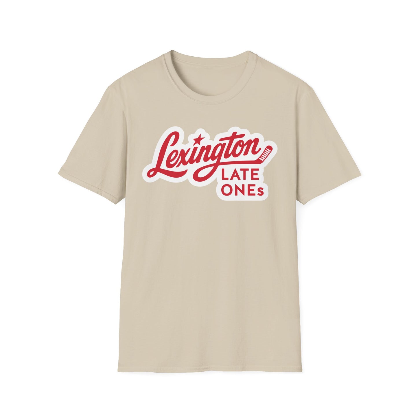 Lexington Late Ones | Team Logo | Unisex Softstyle T-Shirt