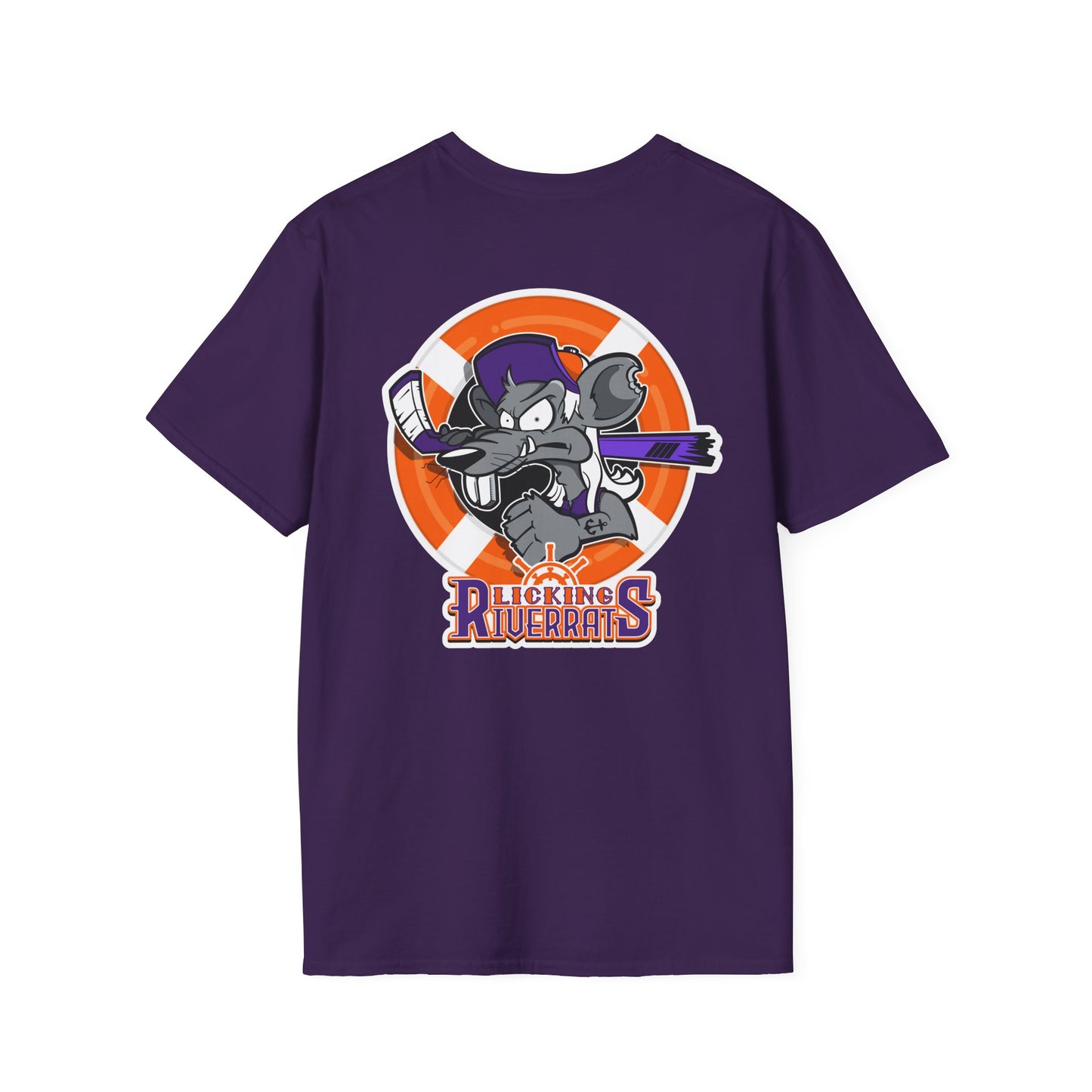 River Rats Logo | Boat Life | Unisex Softstyle T-Shirt