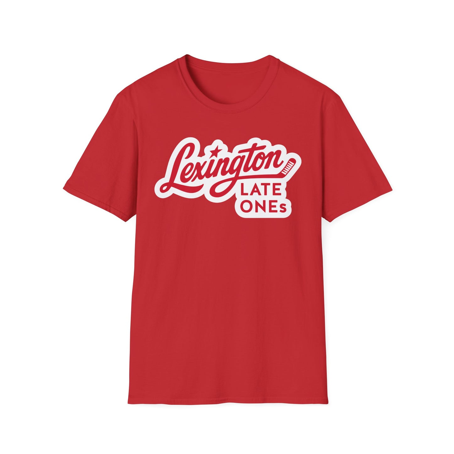 Lexington Late Ones | Team Logo | Unisex Softstyle T-Shirt