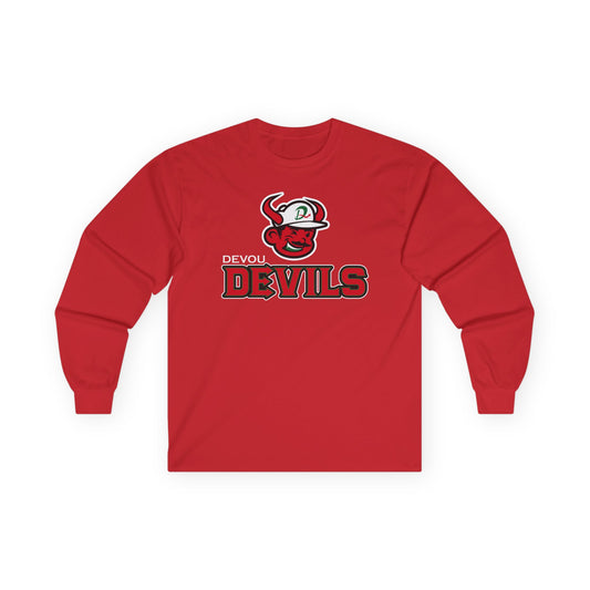 Devou Devils | Devo Logo | Unisex Ultra Cotton Long Sleeve Tee