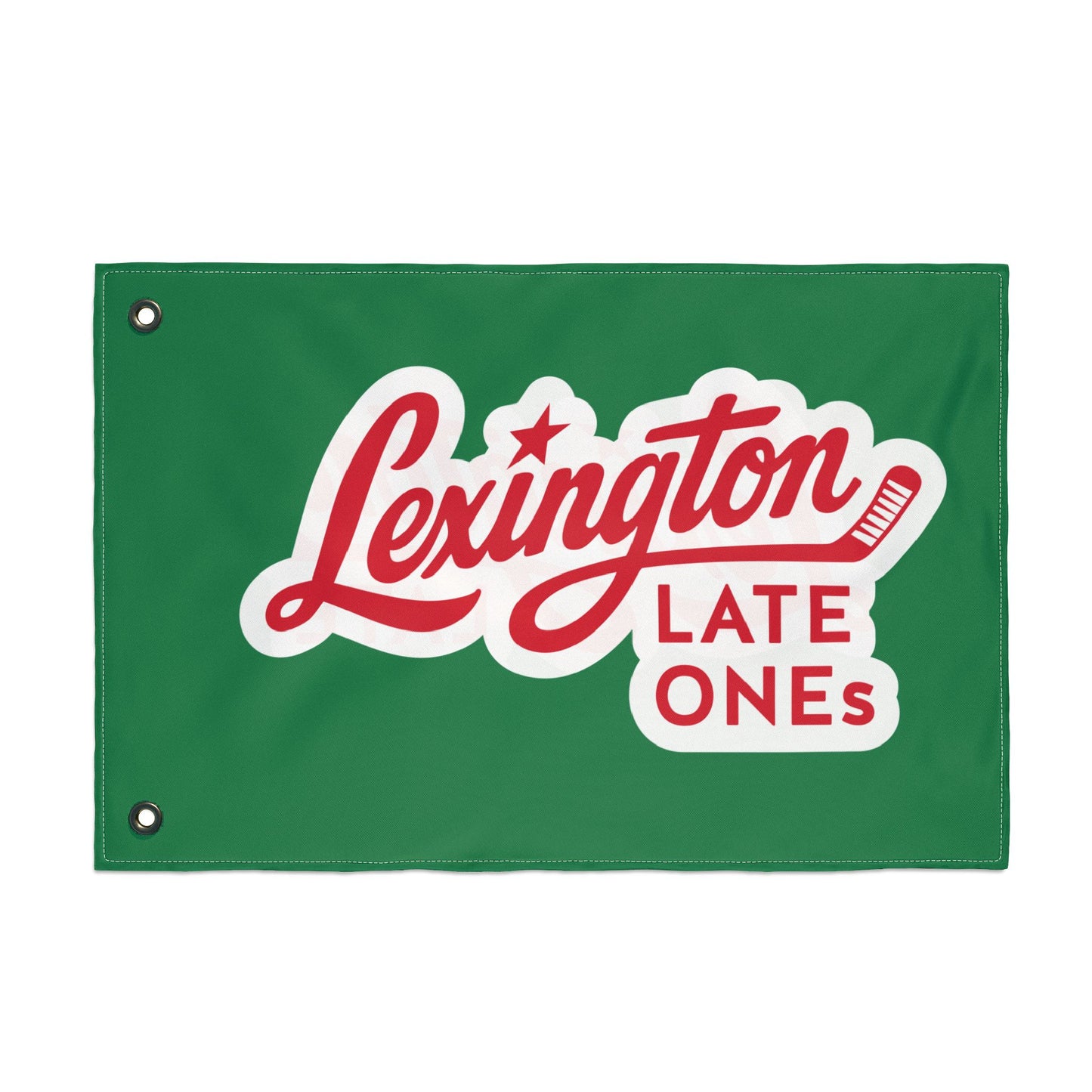 Lexington Late Ones | Team Logo | Double Sided Flag