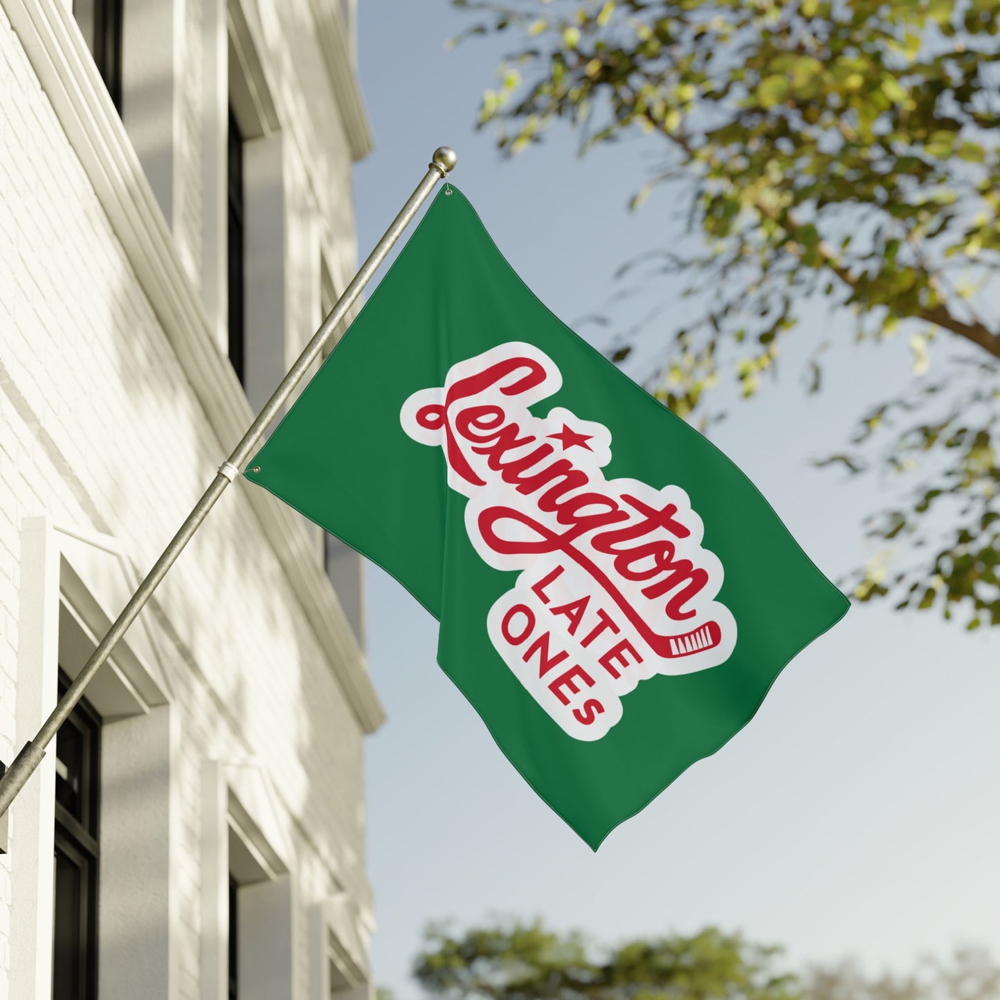 Lexington Late Ones | Team Logo | Double Sided Flag