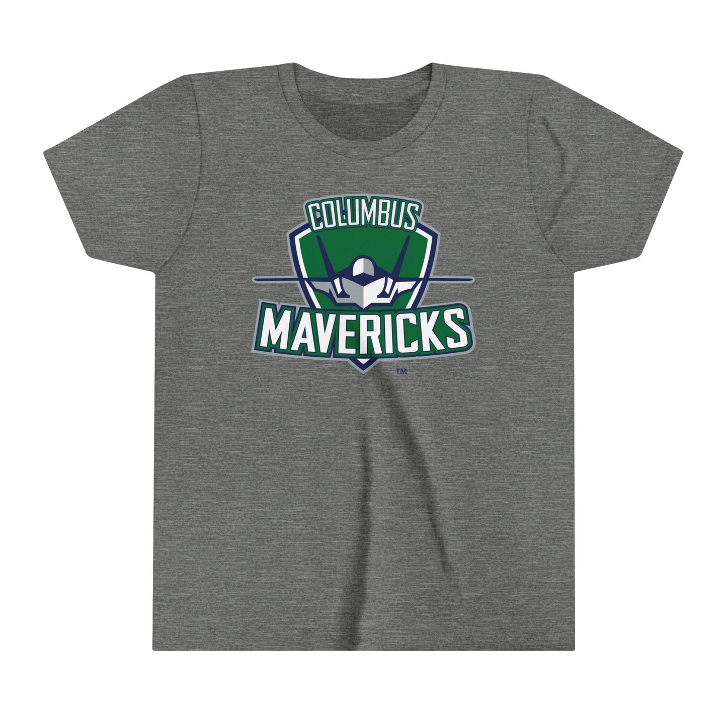 Youth Columbus Mavericks | Short Sleeve Logo Tee