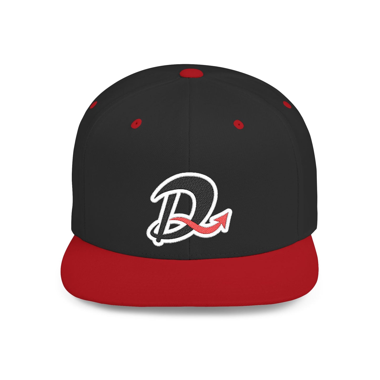 Devou Devils | D Logo | Flat Bill Snapback