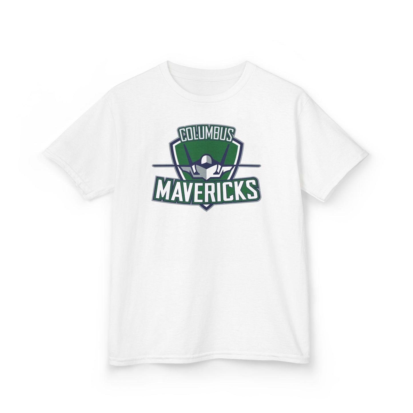 Columbus Mavericks Youth | Gilden Heavy Cotton™ Logo Tee