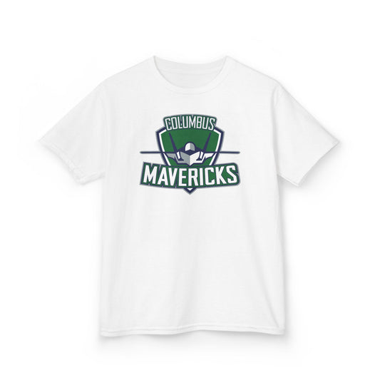 Columbus Mavericks Youth | Gilden Heavy Cotton™ Logo Tee