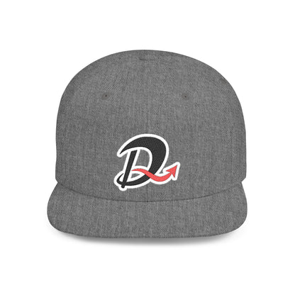 Devou Devils | D Logo | Flat Bill Snapback