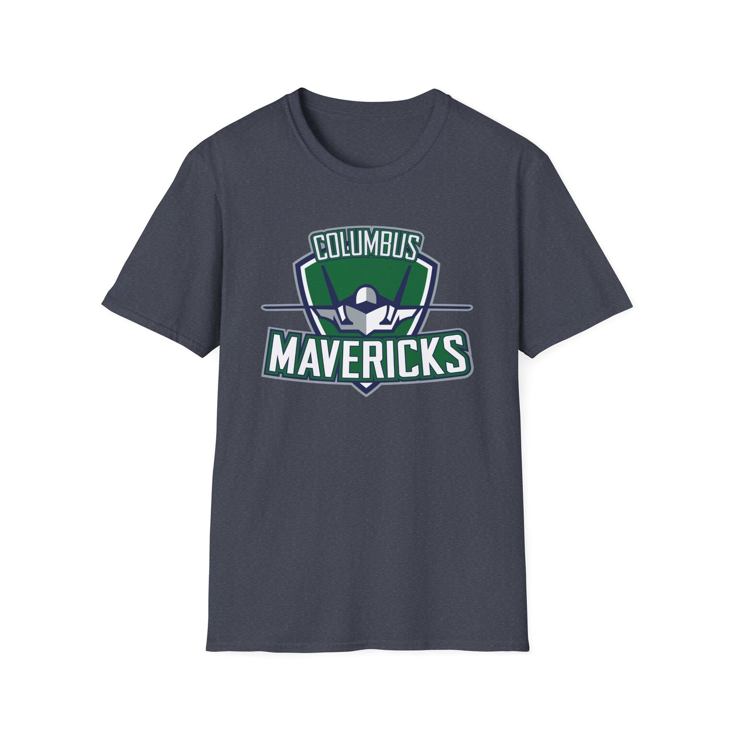 Columbus Mavericks | Unisex Gilden Softstyle Logo T-Shirt