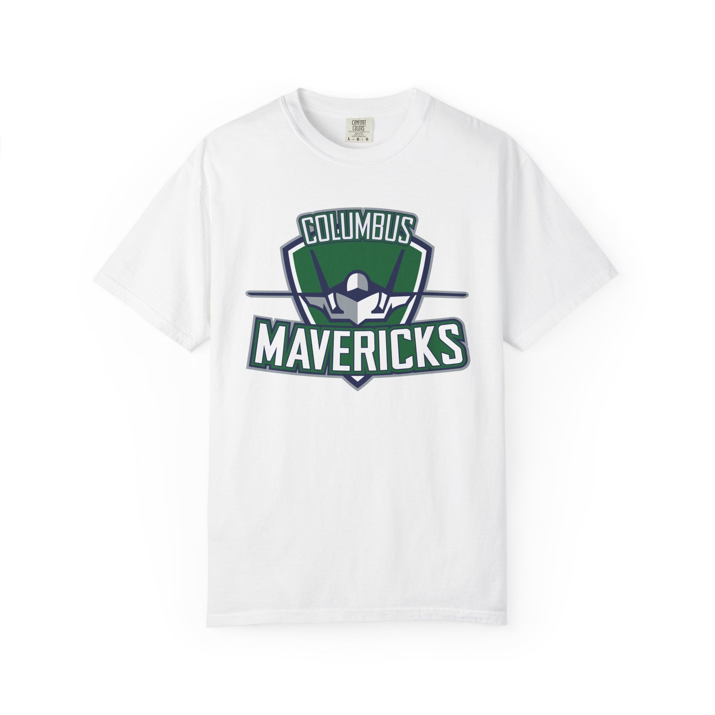 Columbus Mavericks | Unisex Comfort Colors Garment-Dyed Logo T-shirt