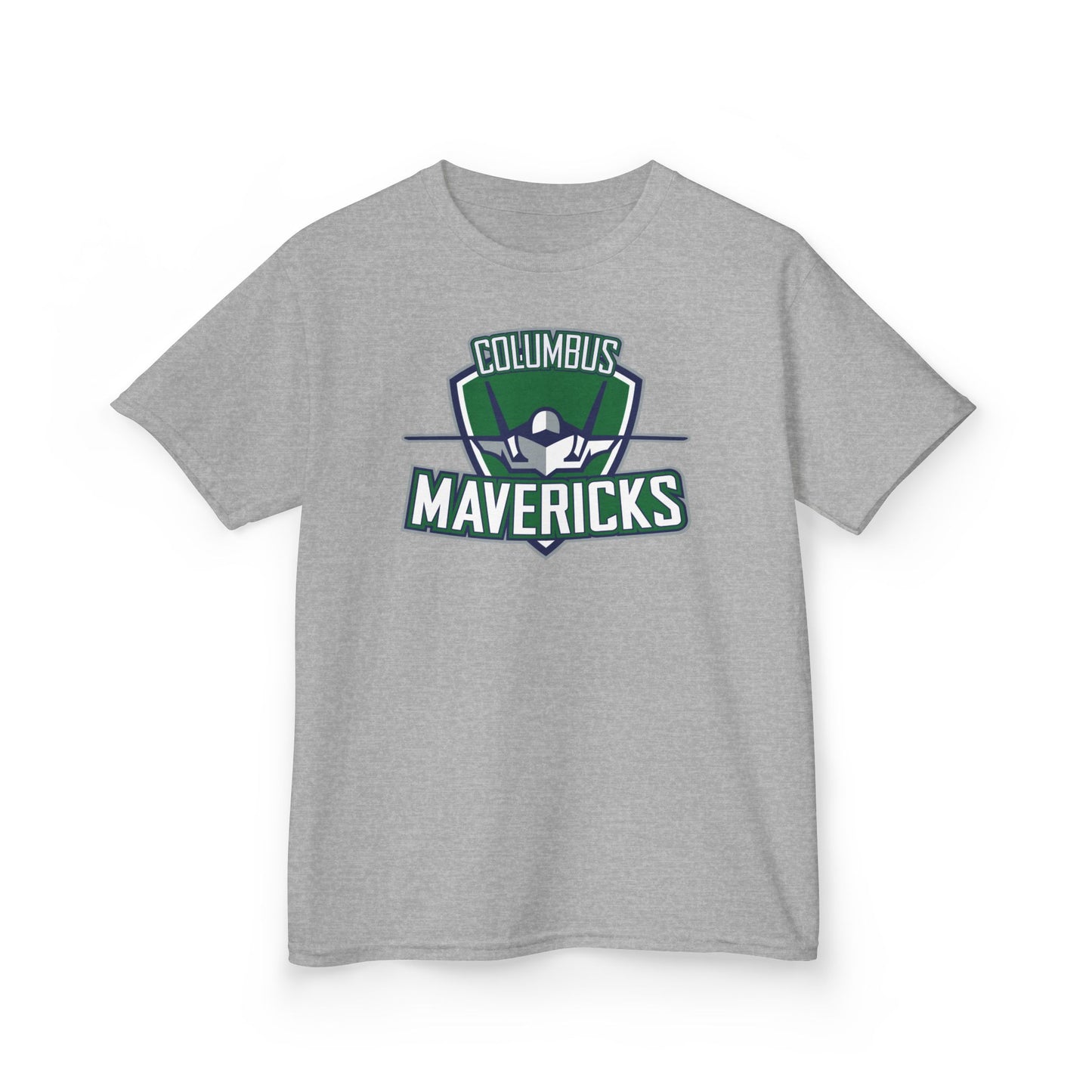 Columbus Mavericks Youth | Gilden Heavy Cotton™ Logo Tee