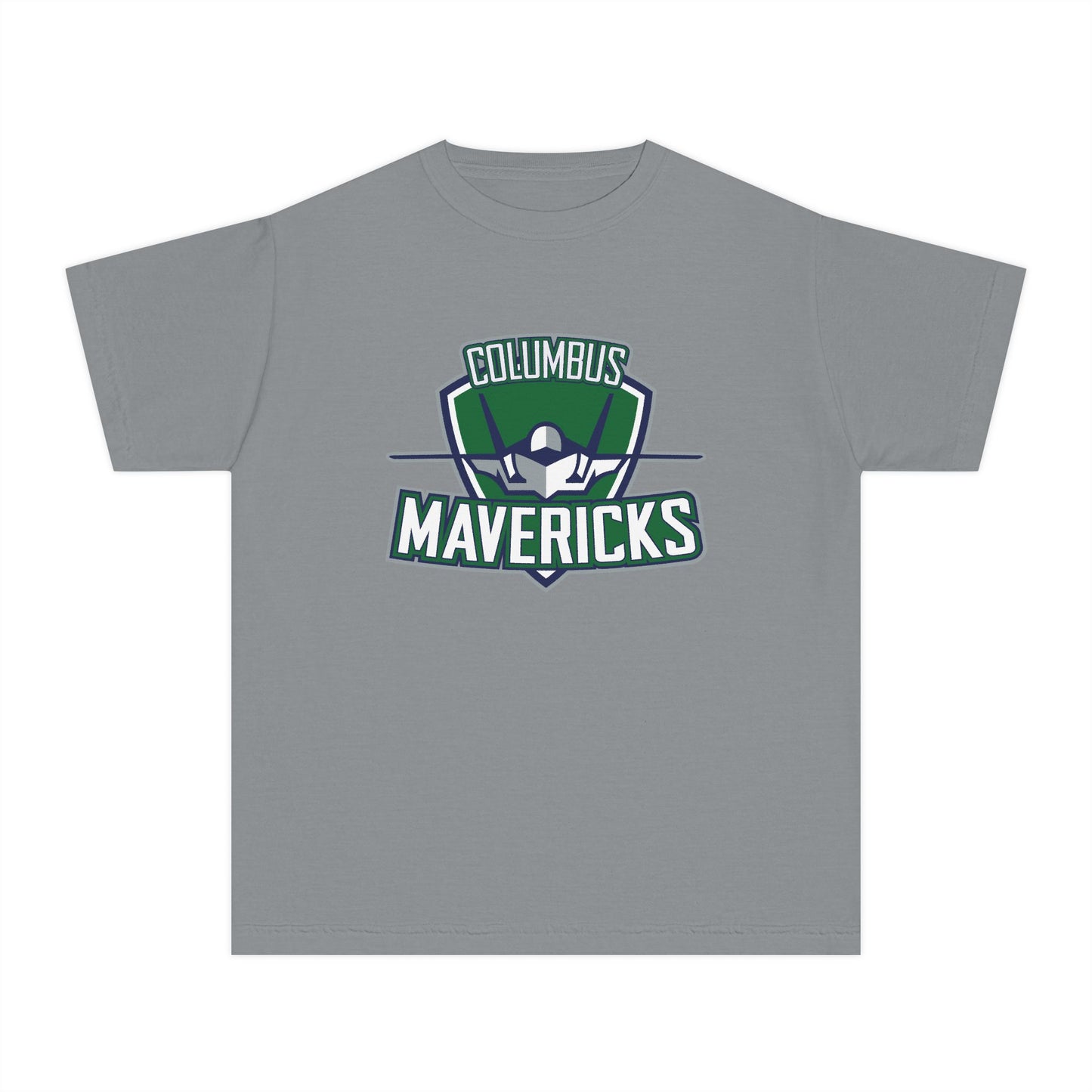 Columbus Mavericks Youth | Comfort Colors Midweight Logo Tee