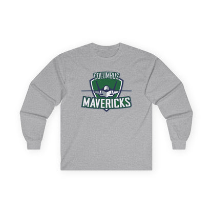 Columbus Mavericks | Unisex Gilden Ultra Cotton Long Sleeve Logo Tee