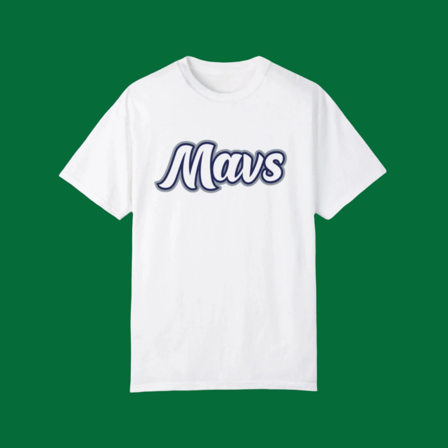 Columbus Mavericks | Unisex Script MAVS Garment-Dyed T-shirt