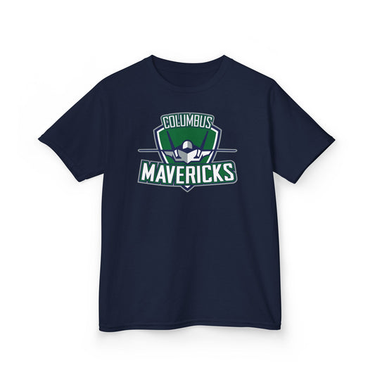 Columbus Mavericks Youth | Gilden Heavy Cotton™ Logo Tee