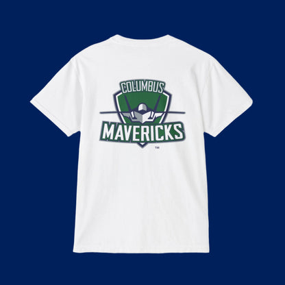 Columbus Mavericks | Unisex Garment-Dyed Pocket T-Shirt